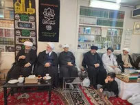 مراسم عزاداری سالروز شهادت امام رضا با حضور آیت الله فاضل لنکرانی
