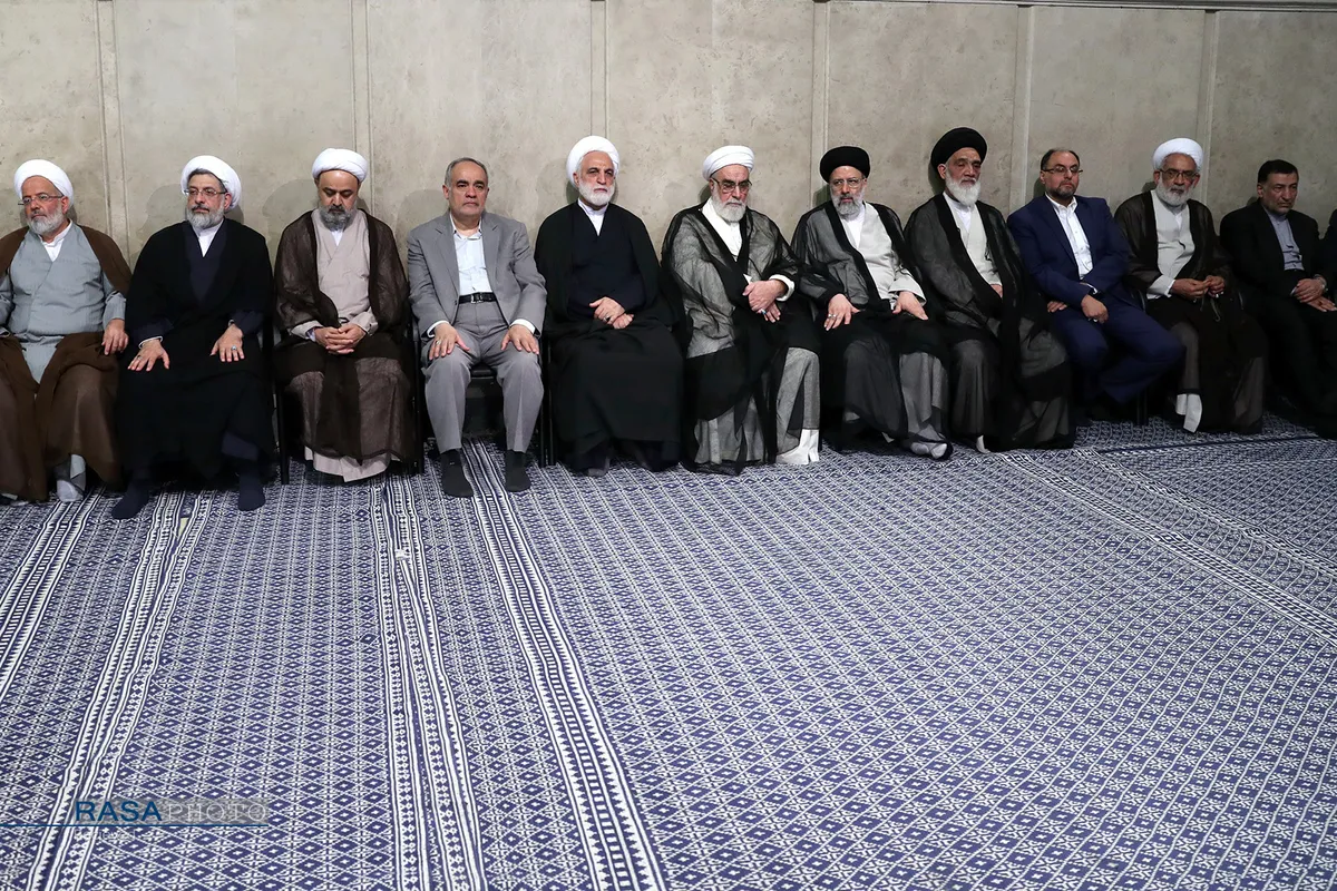 دیدار رئیس و مسئولان قوه قضائیه با مقام معظم رهبری