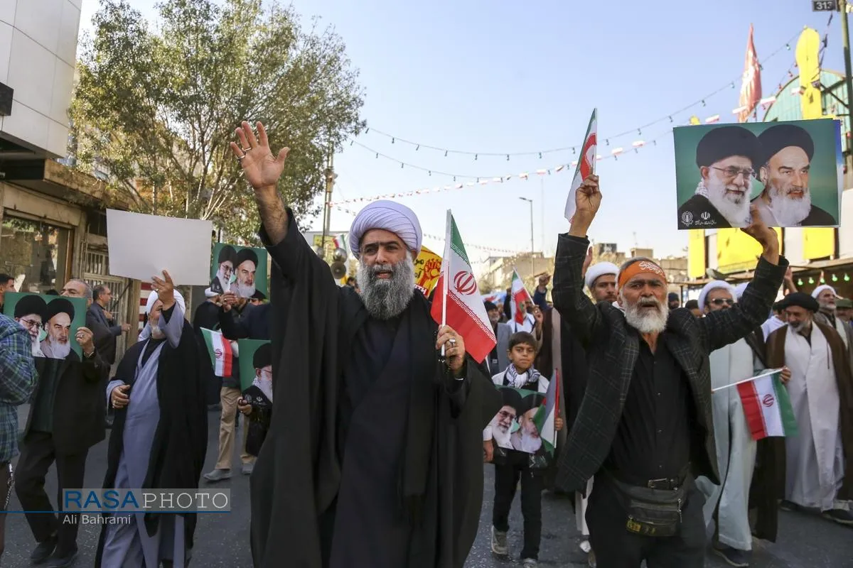 راهپیمایی یوم الله ۱۳ آبان در قم