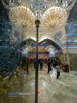حال و هوای حرم امامین عسکریین (ع)بدون حضور زائران ایرانی در استانه اربعین حسینی