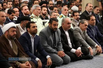 دیدار دست اندرکاران و کارگزاران حج با مقام معظم رهبری