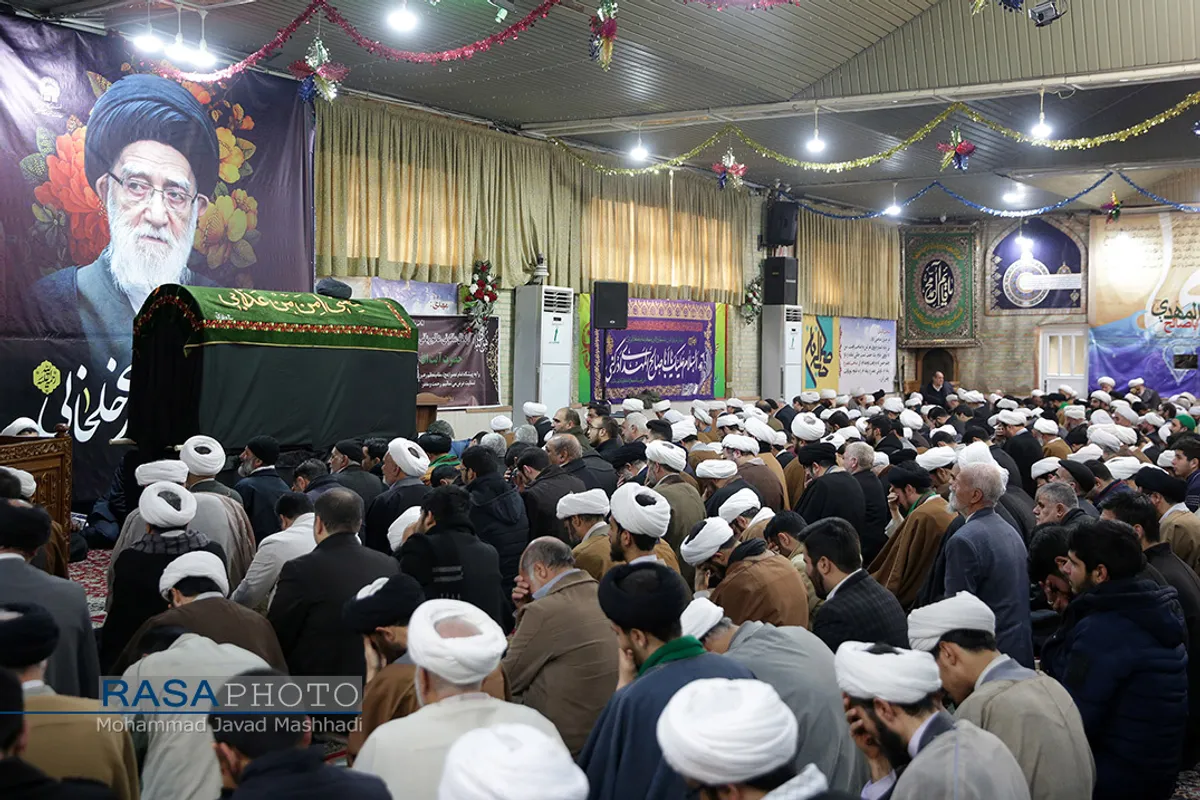 تشییع پیکر آیت&zwnj;الله موسوی خلخالی در مشهد