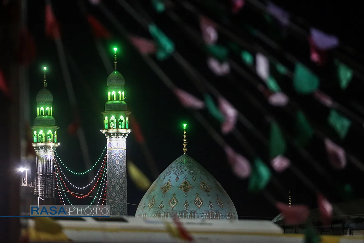شهر مقدس قم در شب عید سعید غدیر