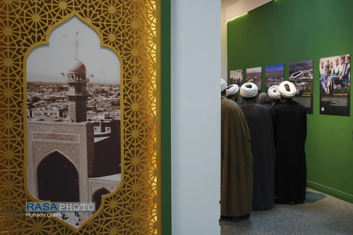 بازدید جمعی از اعضای خبرگزاری رسا و فضلاء استان مازندران از فعالیت&zwnj;های آستان قدس رضوی