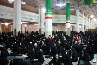 مراسم بزرگداشت آیت&zwnj;الله مصباح یزدی در حرم کریمه اهل&zwnj;بیت (س)