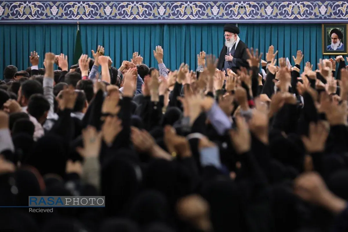 دیدار رمضانی دانشجویان با رهبر معظم انقلاب اسلامی