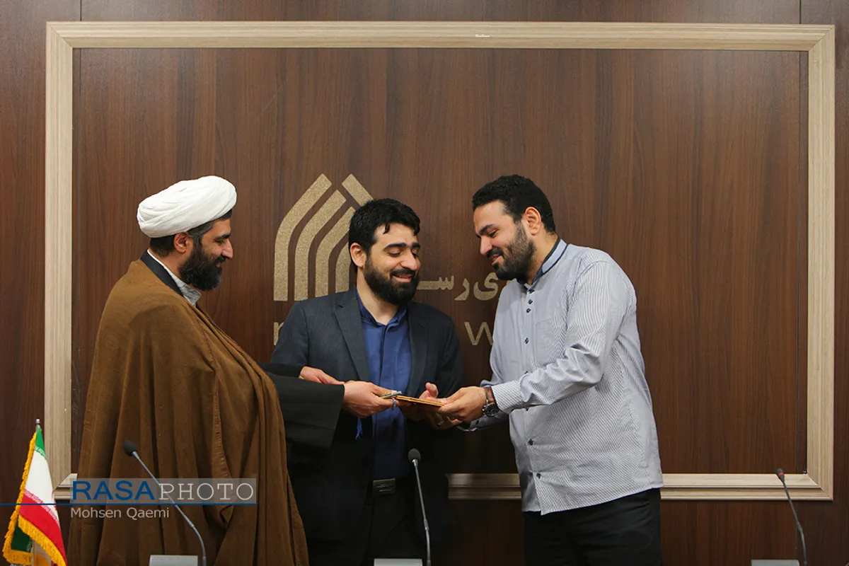 دکتر علیرضا داودی سردبیر خبرگزاری رسا | مراسم تکریم و معارفه سردبیر خبرگزاری رسا