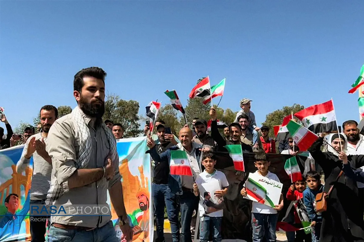 استقبال جمعی از شهروندان سوری از آیت&zwnj;الله رئیسی