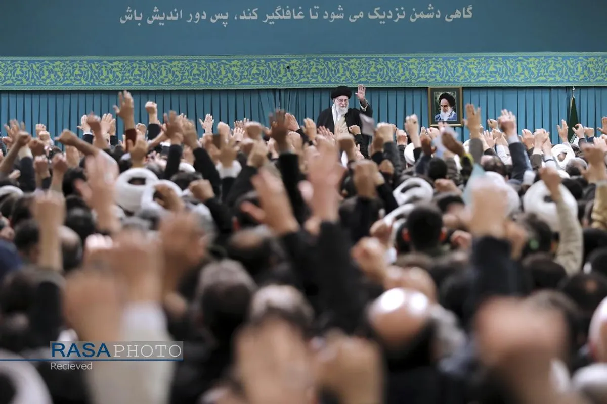 دیدار مردم آذربایجان شرقی با رهبر معظم انقلاب