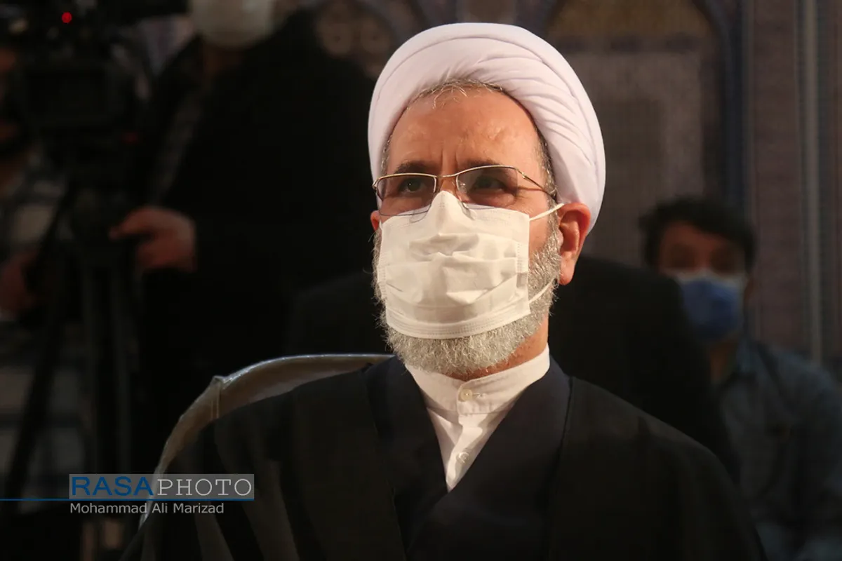 مراسم سالگرد شهادت حاج قاسم سلیمانی ابو مهدی المهندس