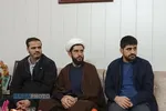 دیدار مدیرعامل و جمعی از مسئولان رسا با خانواده شهید احمدی&zwnj;تبار