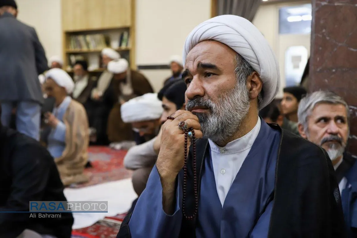 بزرگداشت شهید سید حسن نصرالله در بیت حضرت آیت الله مکارم شیرازی