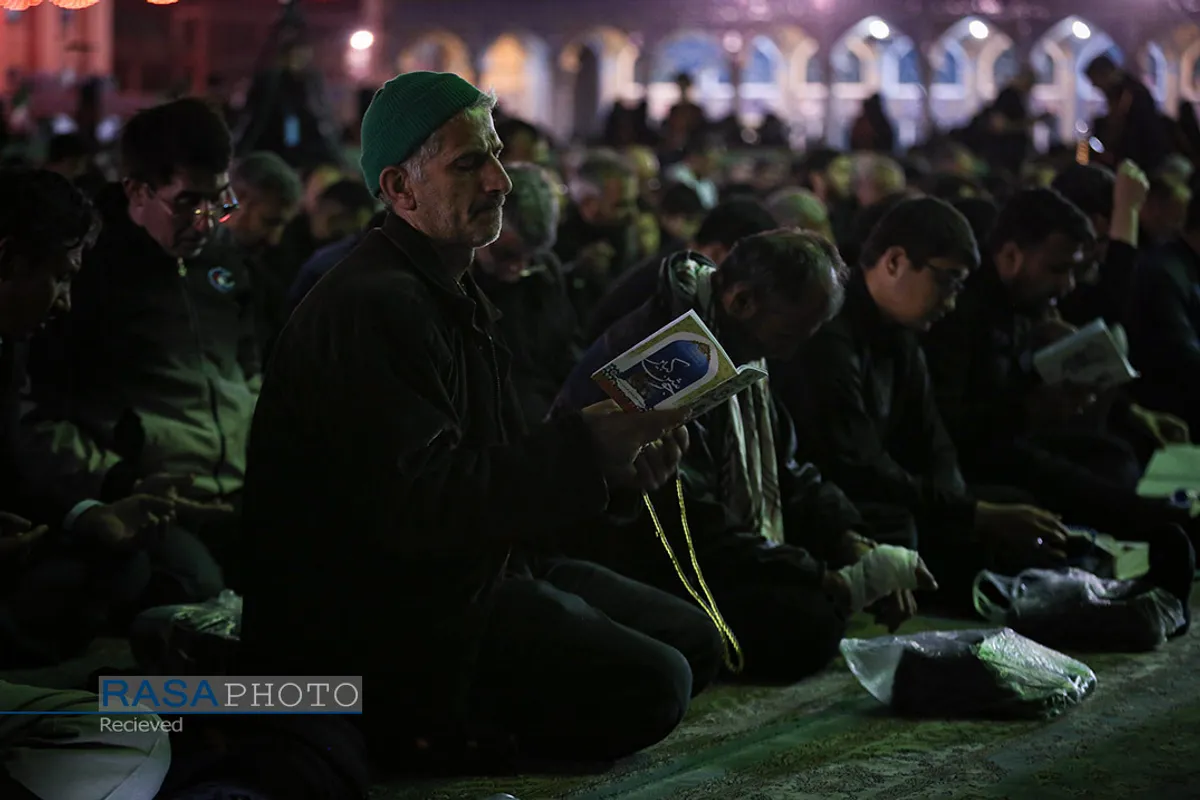 شب ۲۱ ماه مبارک رمضان در مسجد مقدس جمکران