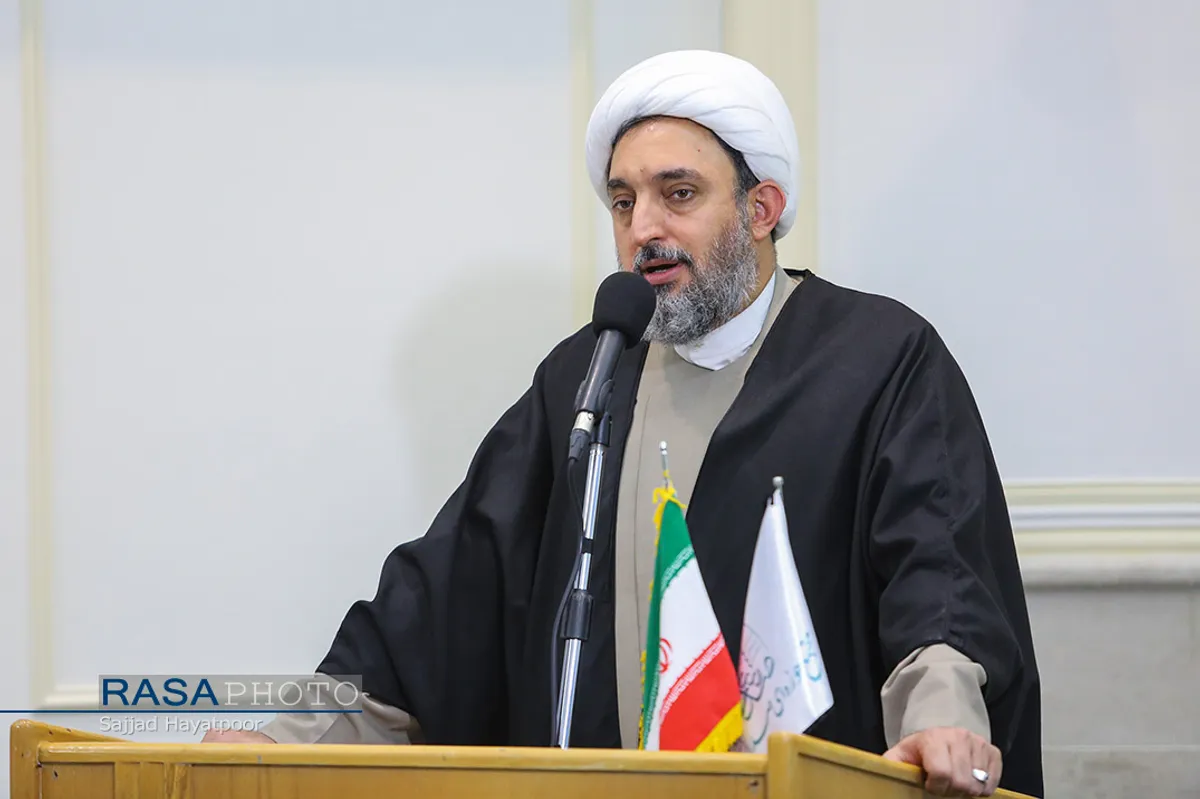 حجت الاسلام والمسلمین حاج ابوالقاسم قائم مقام مجتمع حوزوی صدر(مشکات) | نخستین مجمع اساتید حوزه علمیه مشکات