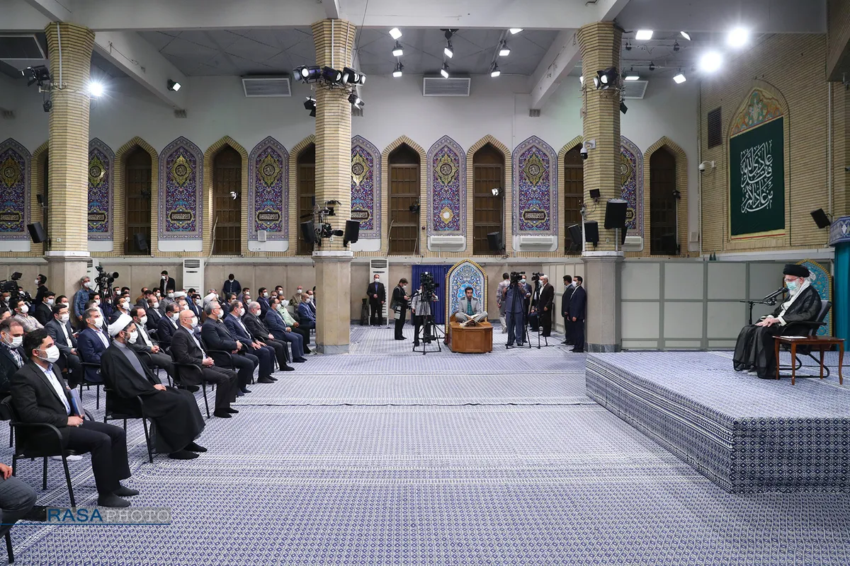 دیدار نخبگان و استعداد&zwnj;های برتر تحصیلی با مقام معظم رهبری