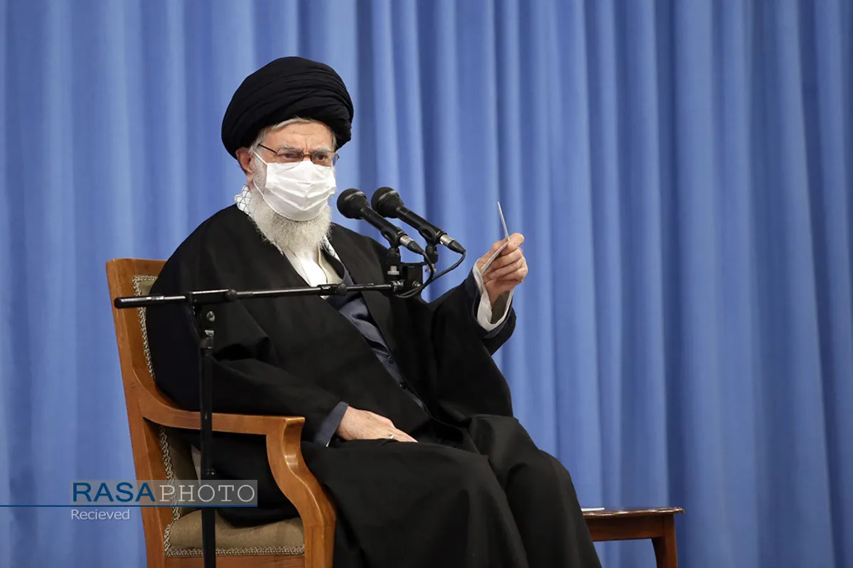 دیدار دست&zwnj;اندرکاران مراسم سالگرد شهادت حاج قاسم سلیمانی با رهبر انقلاب