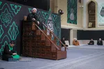 عزاداری شام شهادت حضرت فاطمه&zwnj;زهرا (سلام&zwnj;الله&zwnj;علیها) با حضور رهبر انقلاب