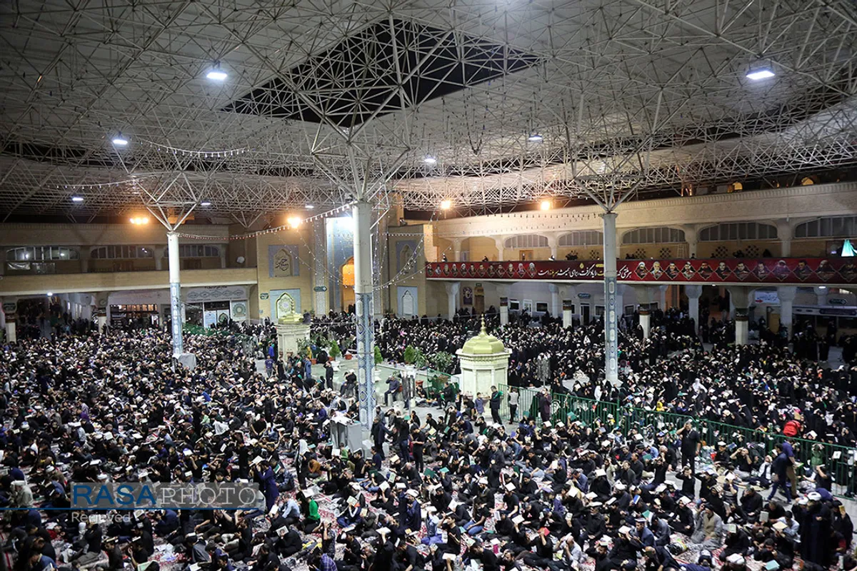 احیا شب ۲۱ ماه مبارک رمضان در حرم حضرت معصومه (سلام&zwnj;الله&zwnj;علیها)