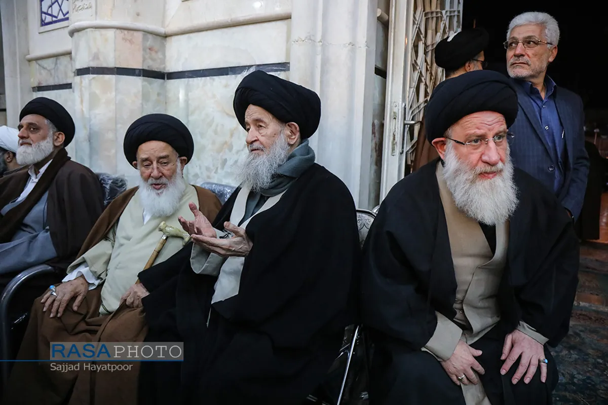 مراسم بزرگداشت بیست و هفتمین سالگرد رحلت آیت الله گلپایگانی&lrm;