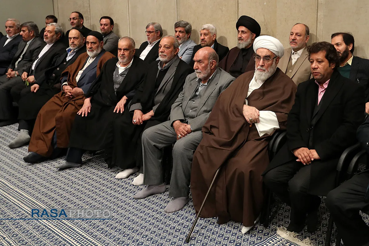 دیدار مداحان اهل&zwnj;بیت (علیهم&zwnj;السلام) با مقام معظم رهبری