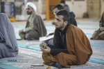 یادبود شهید علی اکبر حسین&zwnj;زاده دادستان اسفراین در مدرسه علمیه معصومیه