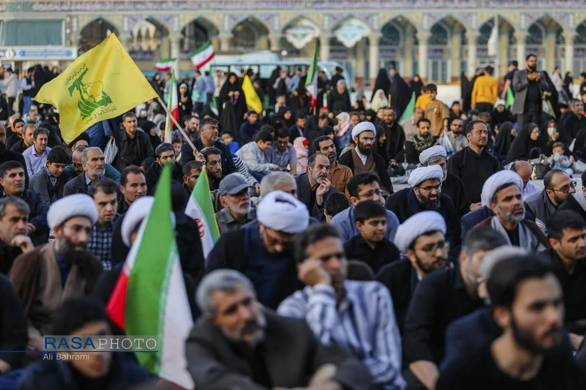 مراسم اربعین سیدالشهدای عصر غیبت شهید حضرت آیت&zwnj;الله العظمی سید علی خامنه&zwnj;ای (قدس سره)