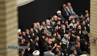 عزاداری هیئت&zwnj;های دانشجویی در روز اربعین حسینی (ع) با حضور رهبر انقلاب