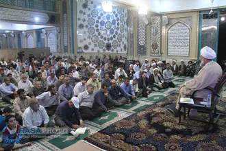 نشست عمومی طرح تقویت مبانی اعتقادی با حضور حجت الاسلام حیدری کاشانی