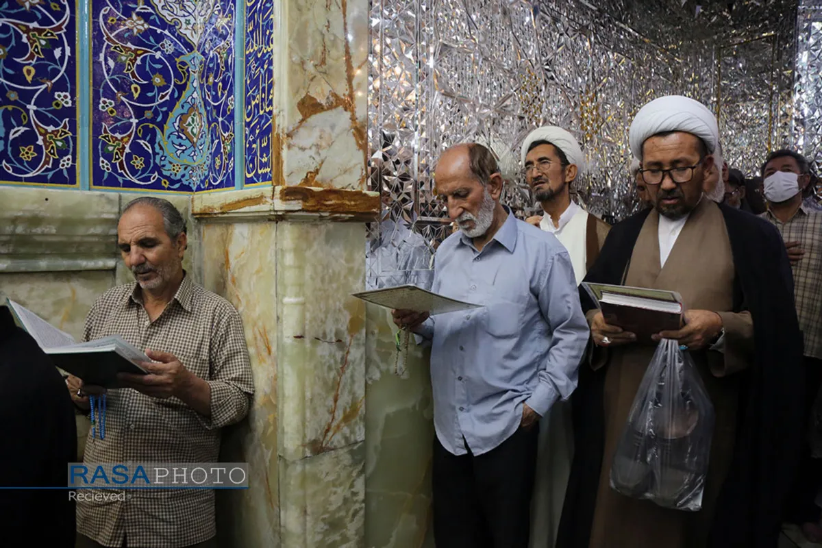 عزاداری روز شهادت حضرت امام حسن عسکری (علیه السلام) در قم