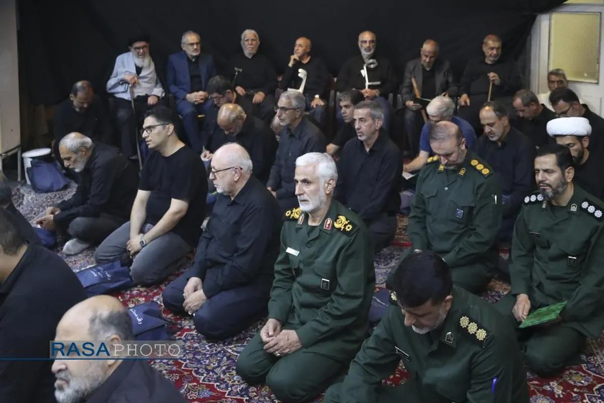 مراسم بزرگداشت سردار سرلشکر شهید حاج محمدحسن محققی در تهران