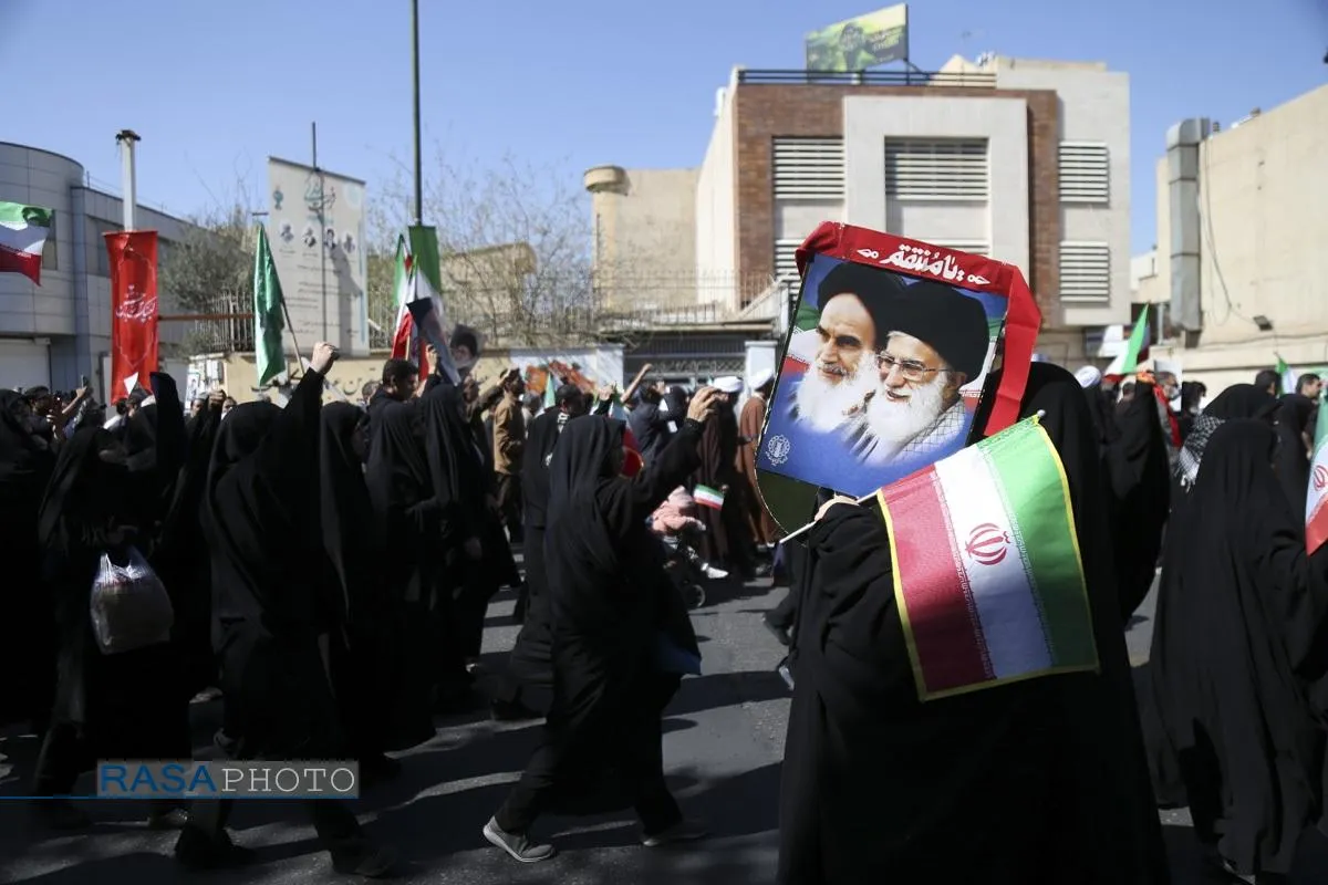 راهپیمایی مردم قم در محکومیت تجاوز آمریکا و رژیم صهیونیستی به کشور