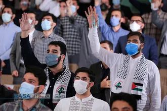 دیدار تصویری نمایندگان تشکل&zwnj;های دانشجویی با مقام معظم رهبری