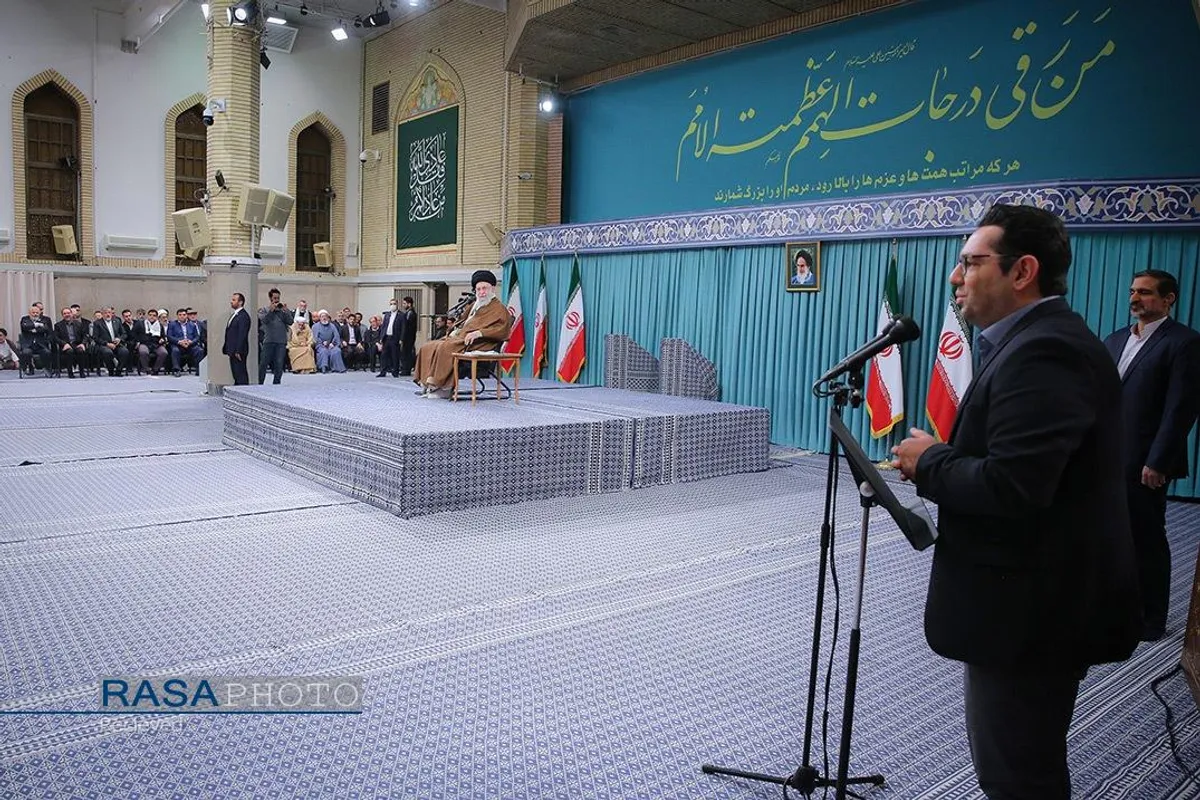 دیدار قهرمانان ورزشی و مدال&zwnj;آوران بازی&zwnj;های آسیایی و پارا آسیایی بار هبر انقلاب