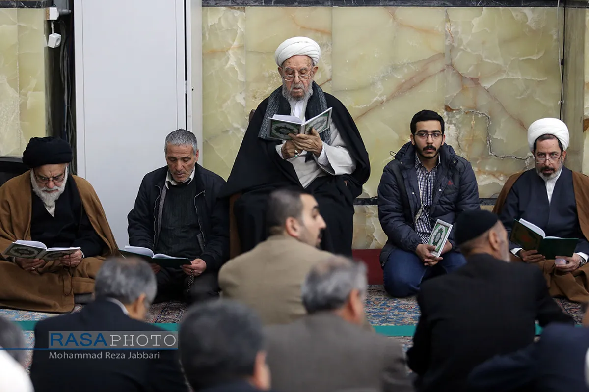 مراسم سالروز رحلت حضرت آیت الله گلپایگانی