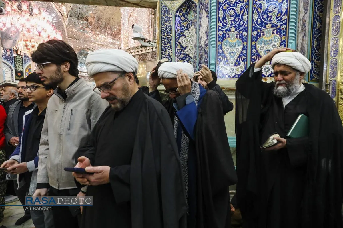 مراسم احیاء شب ۱۹ ماه مبارک رمضان ۱۴۰۴ در حرم کریمه اهلبیت (س)