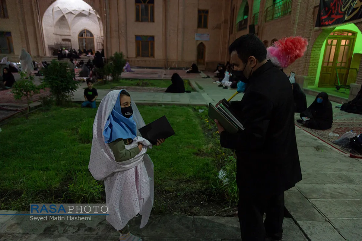 شب ۲۱ ماه مبارک رمضان در تبریز