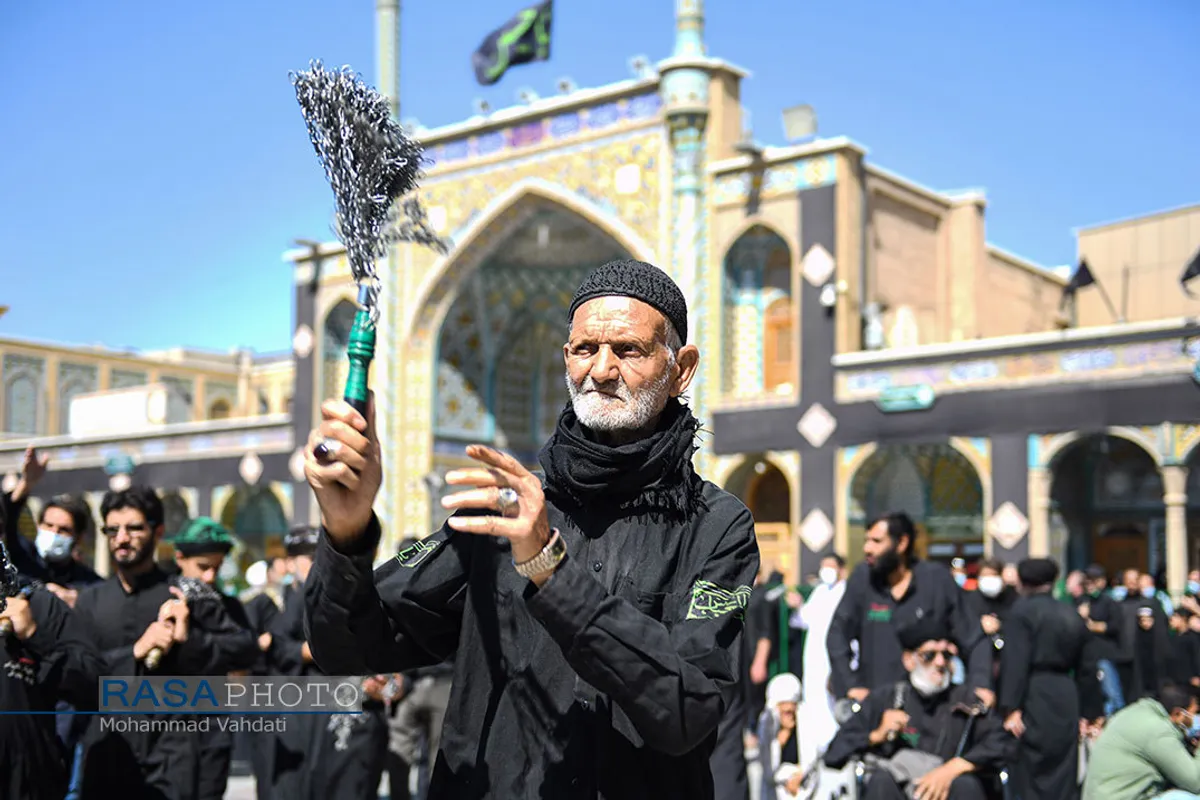 عزاداری روز شهادت پیامبر(ص) و امام حسن مجتبی (ع) در قم