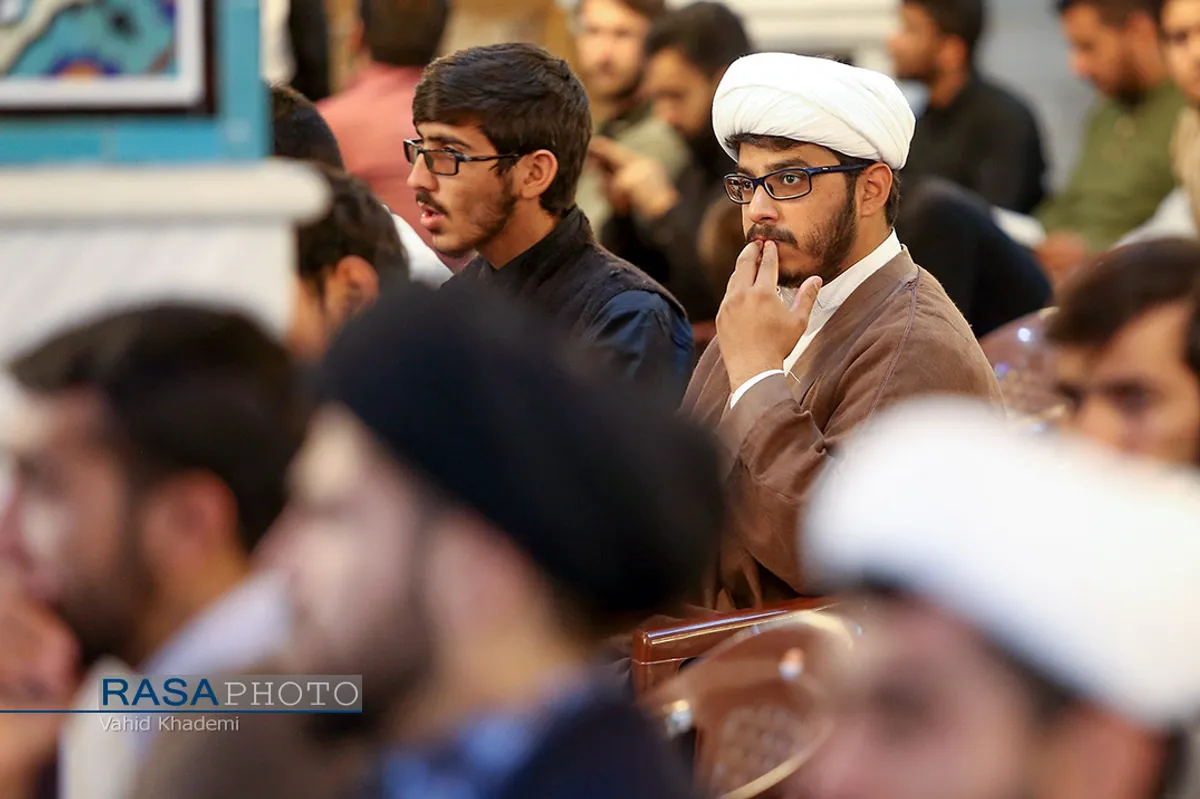 آیین آغاز سال تحصیلی حوزه علمیه خراسان شمالی&lrm;