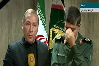 اشک‌های مجری شبکه خبر در مصاحبه با سخنگوی سپاه