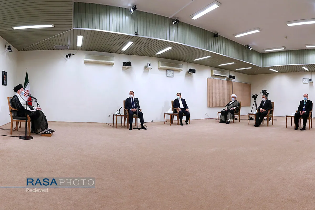 دیدار نخست&zwnj;وزیر عراق با مقام معظم رهبری