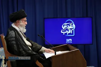سخنرانی تلویزیونی مقام معظم رهبری به مناسبت روز جهانی قدس