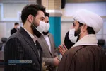 دیدار جمعی از مداحان اهل&zwnj;بیت (علیهم&zwnj;السلام) با مقام معظم رهبری