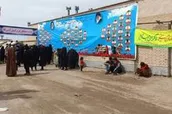 اطعام دو هزار نفری ضیافت علوی در روستای چاه‌داشی نهبندان