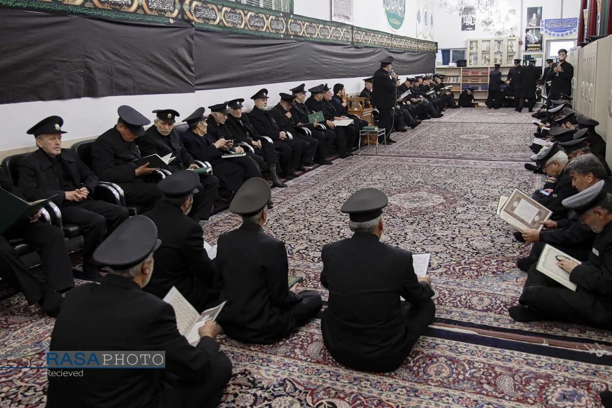 مراسم گرامیداشت رهبر شهید انقلاب در حرم مطهر رضوی