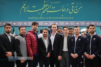 دیدار قهرمانان ورزشی و مدال&zwnj;آوران بازی&zwnj;های آسیایی و پارا آسیایی بار هبر انقلاب