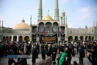 عزاداری روز شهادت حضرت صدیقه کبری (سلام&zwnj;الله&zwnj;علیها) در قم