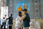 توزیع اقلام حمایتی به خانواده&zwnj;های نیازمند توسط گروه جهادی امام رضایی&zwnj;ها