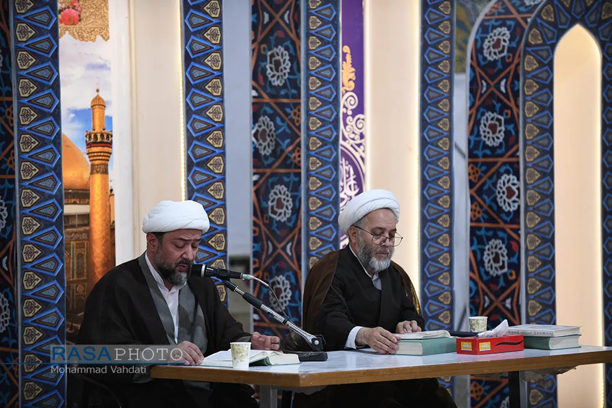 مراسم مناجات خوانی شب&zwnj;های ماه مبارک رمضان در مسجد امام حسن عسکری (ع)