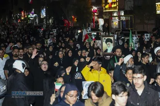 خروش انتقامی مردم قم در شب عزاداری شهادت امام خامنه&zwnj;ای (قدس&zwnj;سره) -۲