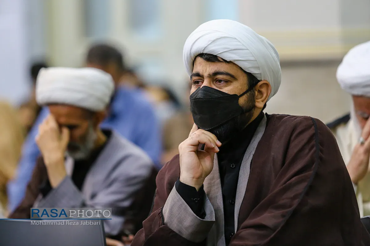 عزاداری روز شهادت حضرت امام محمد باقر (علیه السلام) در دفتر رهبری در قم